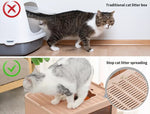 Pawz Foldable Cat Litter Box Tray Enclosed Kitty Toilet Hood Hair Grooming Pink