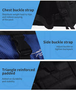 Military Backpack Tactical Hiking Camping Bag Rucksack Outdoor Trekking 80L