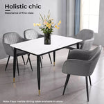 Levede 2x Armchair Lounge Chair Accent Armchairs Velvet Dining Chairs Soft Sofa