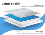 Dreamz Mattress Protector Topper Waterproof Bed Cover Fully Fitted Bamboo Queen