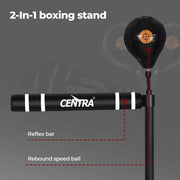 Centra Boxing Bag Reflex Freestanding Spinning Arm Speed Ball Punching Training