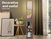 Emitto LED Floor Lamp with Storage Shelf 3 Tier Standing Reading Corner Light