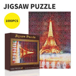 Jigsaw Puzzles 1000 Piece Eiffel Tower Adult Kids DIY Puzzle Toys Home Decor