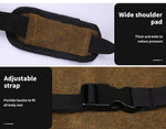 Waxed Canvas Tool Apron Adjustable Workshop Chef Waterproof Woodworking