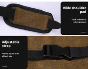 Waxed Canvas Tool Apron Adjustable Workshop Chef Waterproof Woodworking