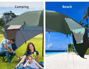Mountview Beach Umbrella Outdoor Umbrellas Garden Sun Shade Shelter Patio 2.13M.