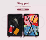 Slimbridge Luggage Suitcase Trolley Set Travel TSA 3pc 20