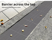 Gutter Guard Guards Mesh Aluminium Leaf  Twigs Filter Garden Brush DIY x5/10/20