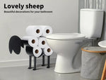 Traderight Toilet Paper Holder Roll Stand Wall Sheep Storage Bathroom Organizer