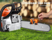 Traderight Portable Chainsaw Sharpener Jigs With 5 Grinding Head Tool Chain Saw