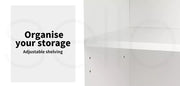 Levede TV Cabinet Entertainment Unit Stand Wooden Table Sliding Barn Door 150CM