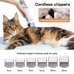 Pawz Pet Grooming Kit Vacuum  Dog Cat Hair Dryer Remover Clipper Brushes