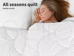 Dreamz Bamboo Quilt Summer Winter Microfibre Blanket Duvet Doona Soft 200GSM