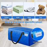 Moving Storage Bag Heavy Duty 2/4/6 Large Waterproof Backpack Strap House 2 PC