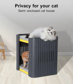 Pawz Cat House Pet Kitten Memory Foam Mat Calming Bed Kennel Soft Cabinet Indoor