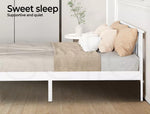 Levede Wooden Bed Frame Queen Double King Single Full Size Mattress Base Timber