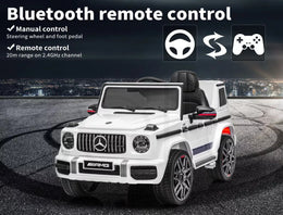 Kids Ride On Car 12V Battery Mercedes-Benz Licensed AMG G63 Toy Remote Control