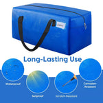 Moving Storage Bag Heavy Duty Large Waterproof Backpack Strap House 6 PC