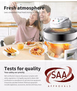 Spector Air Fryer Electric Convection Oven Accessories Healthy Cooker 17L