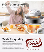 Spector Air Fryer Electric Convection Oven Accessories Healthy Cooker 17L