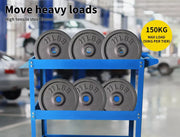 Traderight Tool Cart Trolley Toolbox Workshop Garage Storage Organizer Steel BL