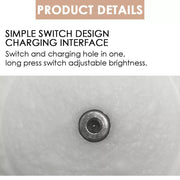 Dimmable 3D Magical Moon Lamp USB LED Night Light Moonlight Touch Sensor Lamp au