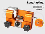 Traderight Portable Chainsaw Sharpener Jigs With 5 Grinding Head Tool Chain Saw