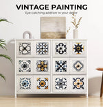 Levede 6 Chest of Drawers Storage Cabinet Tower Retro Dresser Vintage White