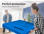 Dreamz Mattress Bag Protector Plastic Moving Storage Cover Carry King Single