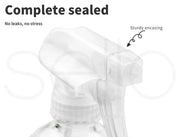 500ML Amber Glass Trigger Spray Bottle Essential Oil Aromatherapy Dispenser 4/6X