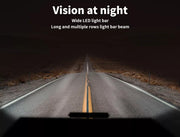 12V LED Light Bar 12/26 Inch Driving Lamp Flood Spot Work Strip Lights Car Truck
