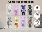 Bearbrick Display Case 400 1000 Pop Mart Acrylic Plastic Storage Box Dustproof