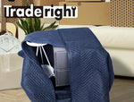 Traderight Moving Blanket Furniture Protection Quilted Removalist 1.8MX3.4M 5PCS