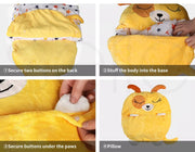 Mountview Sleeping Bag Child Pillow Stuffed Toy Kids Bags Gift Toy Dog 180cm L