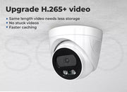 Wireless Security Camera System 8PC Wifi 1080P Home CCTV 8CH NVR Night Vision
