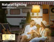 Manan LED Bug Awning Light 287mm Dimmable 12V Caravan RV Exterior Amber White