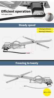 Manan Electric Window Regulator Front Pair LH+RH Holden Commodore VT VX VU VY