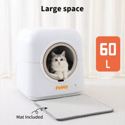 Pawz Smart Cat Litter Box Automatic Self-Cleaning With App Remote Control Large
