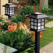 Emitto Solar Power Garden Lawn Lights Outdoor Yard Lamp 12x LED Waterproof