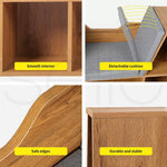 Levede Kids Bookcase Toys Box Shelf Storage Cabinet Container Reading Nook