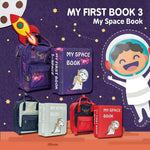 My First Book My Space Book Red Montessori Education Kids Gift Books
