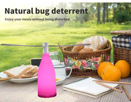 Lambu LED Repellent Fly Fan Entertaining Free Indoor Outdoor Home Safe Trap