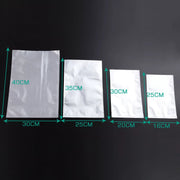 Food Vacuum Sealer Bags Reuseable Pouch Foil Aluminum Storage Bag Heat Seal100PC