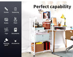 Levede Storage Rack Garage Foldable Kithen Organizer Shelves Bookshelf Shelf