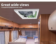 Manan Caravan RV Roof Vent Hatch Skylight Trailer Camper Motorhome 400x400mm