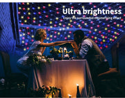 300/800 Led Curtain Fairy Lights Wedding Indoor Outdoor Christmas Garden Party