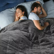 Dreamz 9KG Adults Size Anti Anxiety Weighted Blanket Gravity Blankets Grey