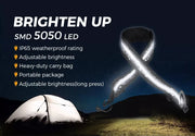 12V LED Camping Light Strip Flexible 5050 SMD Caravan Boat Waterproof 1.3M
