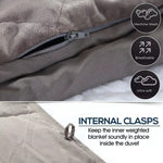 Dreamz Weighted Blanket Heavy Gravity Deep Relax Sleep 5/7/9KG Adult Kid Double