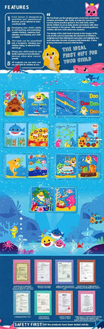 My First Book Mummy Shark Montessori Education Kids Gift Books